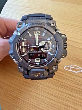 Casio G-Shock Mudmaster GWG-B1000-1A Tough Solar Triple Sensor – New w/ Box, Tag